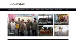 Desktop Screenshot of kabartuban.com